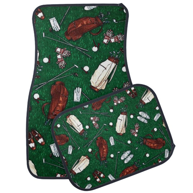 Tee Time Golf Car Floor Mat (Set)