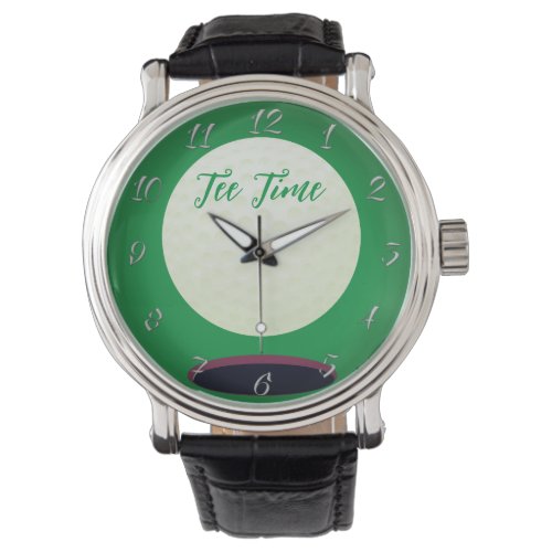 Tee Time Golfers Gift Watch