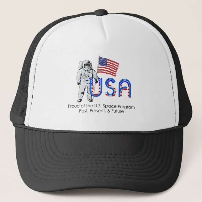 TEE U.S. Space Program Trucker Hat (Front)