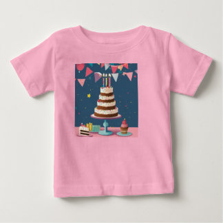  "Tee Up Your Birthday: Unique Designs  Baby T-Shirt