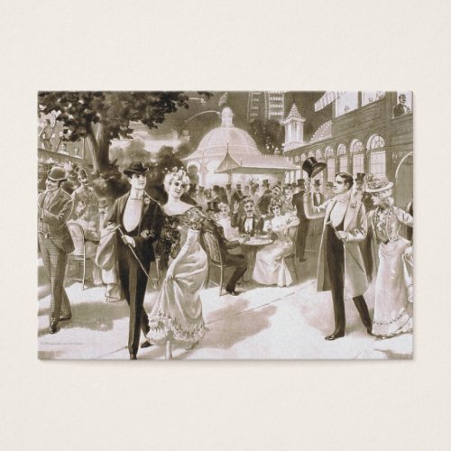 TEE Victorian Days Business Card Template
