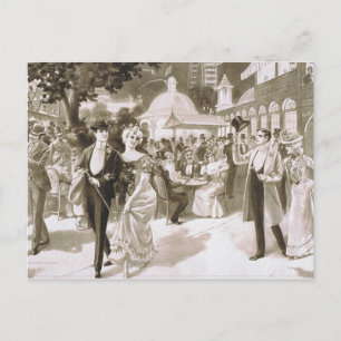 TEE Victorian Days Postcard