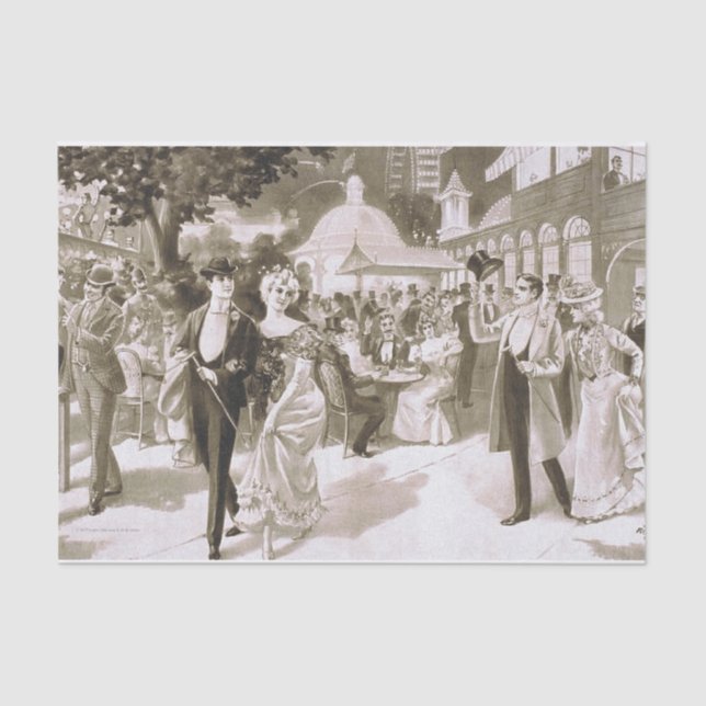 TEE Victorian Days Tissue Paper (Front)