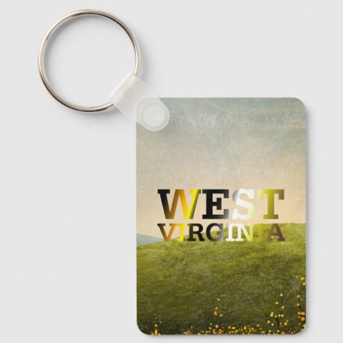 TEE West Virginia Keychain