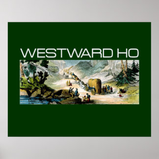 TEE Westward Ho Poster