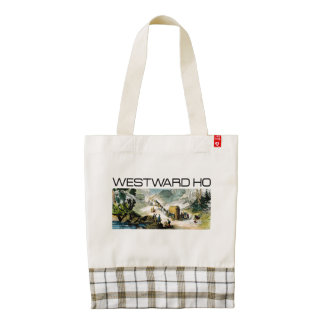 TEE Westward Ho Zazzle HEART Tote Bag