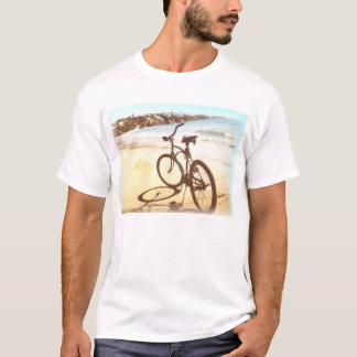 Tee white Beached Bike best