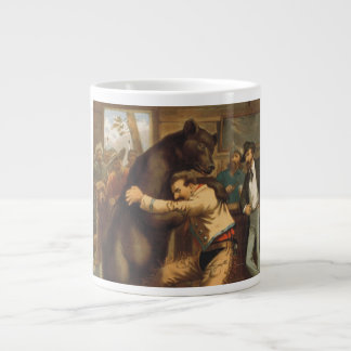 TEE Wild West Wrestling Giant Coffee Mug