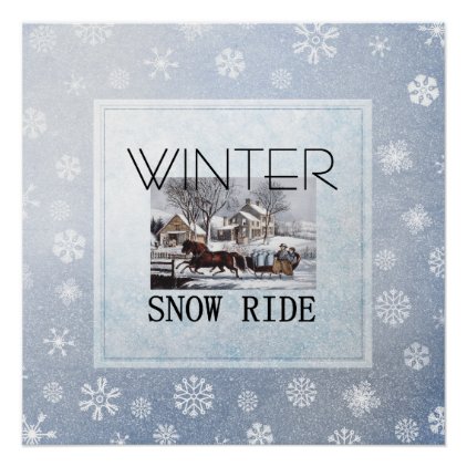 TEE Winter Ride Poster