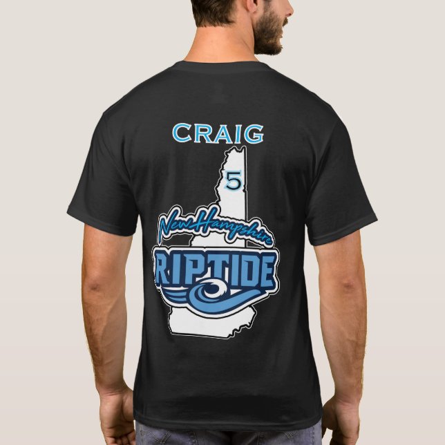 Tee with Custom Name and Number (Back)