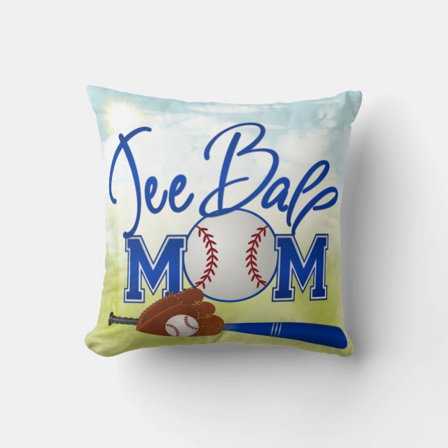 TeeBall#2 Mom Pillow (Front)