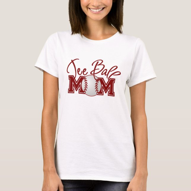 Teeball MOM T-Shirt (Front)