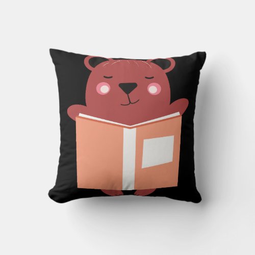 Teedi bear throw pillow