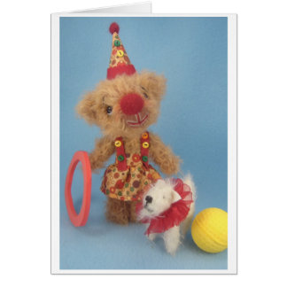Teehee & her dog, Popcorn Cards