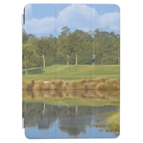 Teeing Off on the Golf Course iPad Air Cover