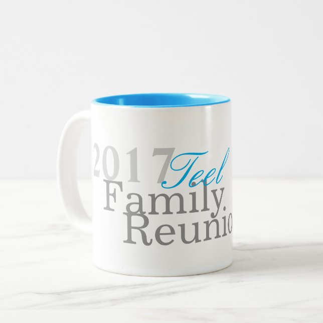 Teel family Reunion 2017 mug (Front Left)