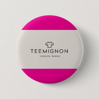 TeeMignon Badge - Too cute to be true! Button