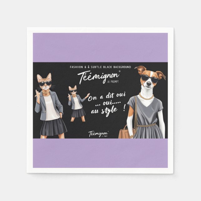 TEEMIGNON NAPKINS (Front)