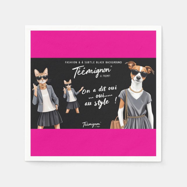 TEEMIGNON NAPKINS (Front)