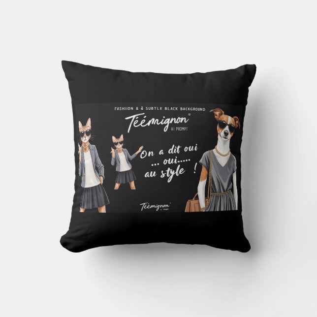 TEEMIGNON THROW PILLOW (Front)