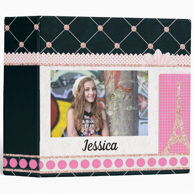 Teen Age Girl's Binder (Front/Spine)