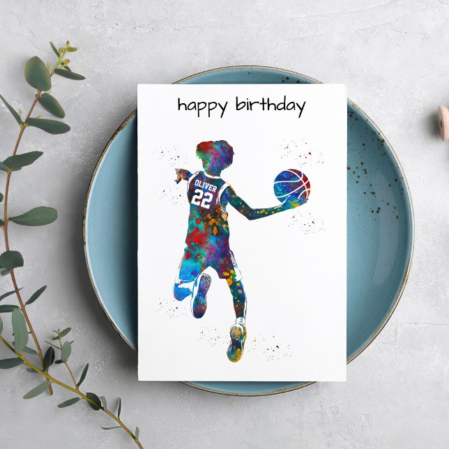 Teen Basketball Player Card (Creator Uploaded)