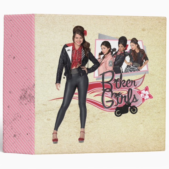 Teen Beach - Biker Girls 3 Ring Binder (Front/Spine)