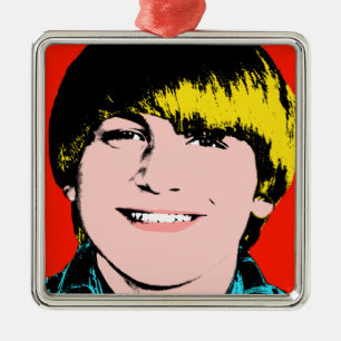 Teen Boy Custom Pop Art Keepsake Ornament