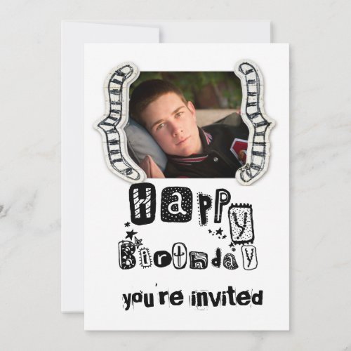 teen boy invites