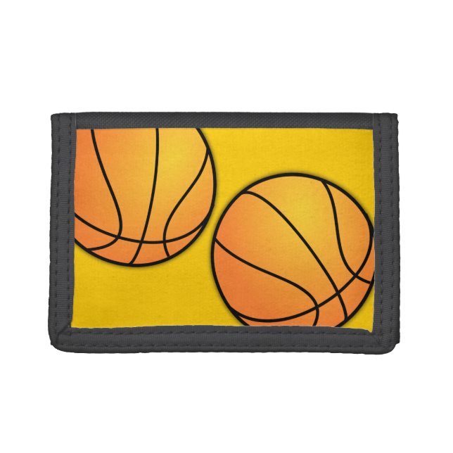 Teen Boys Basketball Image Wallet (Front)