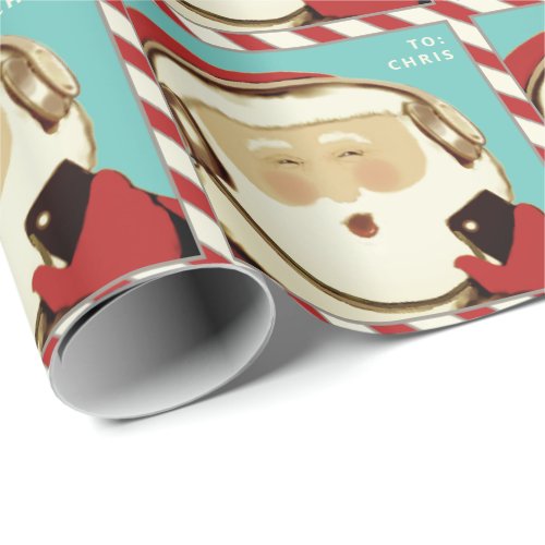 Teen Christmas Gift Wrapping Paper