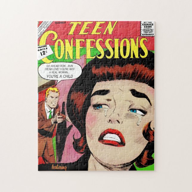 Teen Confessions No.20 Jigsaw Puzzle (Vertical)
