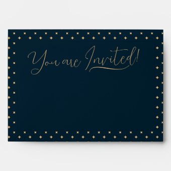 Teen Girl Celestial Blue First Moon Period Party Envelope Zazzle