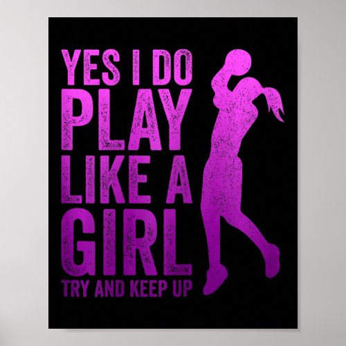 Teen Girls Youth Basketball Clothes Gifts _ Play L Poster