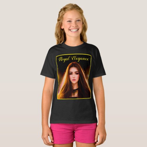 Teen Modern Color Royal Choker Stylish Magic  T_Shirt