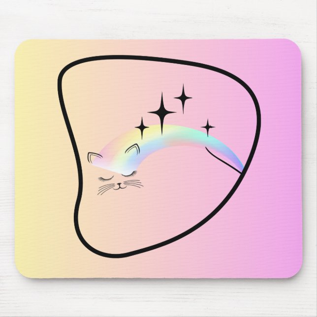 Teen mouse pad kitty (Front)