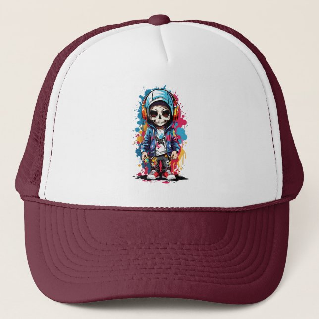 Teen Reaper: Urban Edge Trucker Hat (Front)