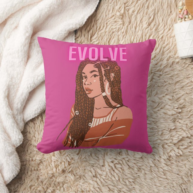 Teen Room Decor Throw Pillow (Blanket)