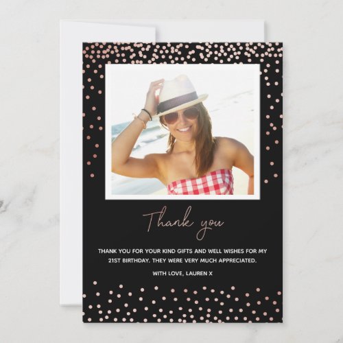 Teen Thank You Card Adult Thank You Card