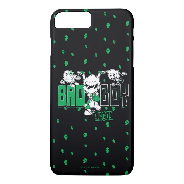 Teen Titans Go! | "Bad Boy" Robin, Cyborg, & BB Case-Mate iPhone Case (Back)