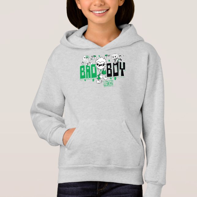 Teen Titans Go! | "Bad Boy" Robin, Cyborg, & BB Hoodie (Front)