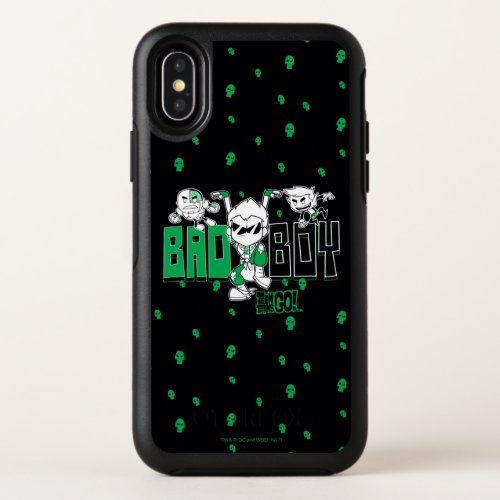 Teen Titans Go  Bad Boy Robin Cyborg  BB OtterBox Symmetry iPhone X Case