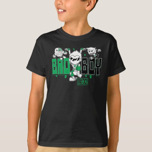 Teen Titans Go  Bad Boy Robin Cyborg  BB T_Shirt