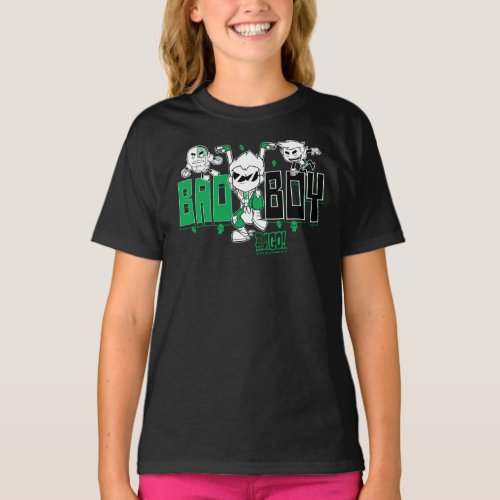 Teen Titans Go  Bad Boy Robin Cyborg  BB T_Shirt