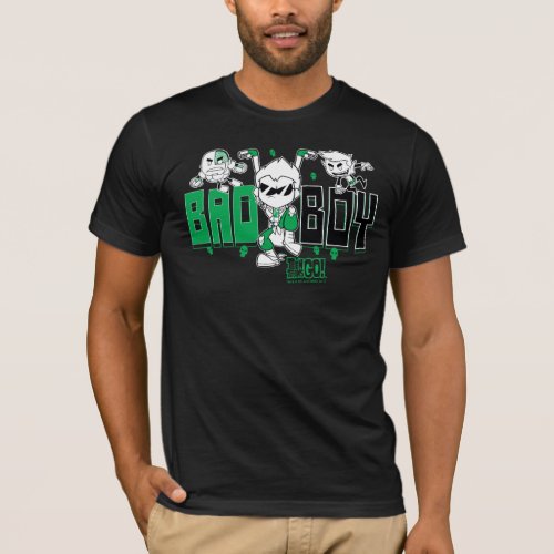 Teen Titans Go  Bad Boy Robin Cyborg  BB T_Shirt