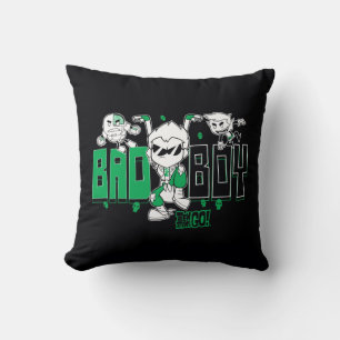 Teen Titans Go! "Bad Boy" Robin, Cyborg, & BB Throw Pillow