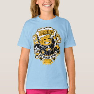 Teen Titans Go! Beast Boy "Burritos Are Better" T-Shirt