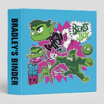 Teen Titans Go! | Beast Boy Shapeshifts 3 Ring Binder