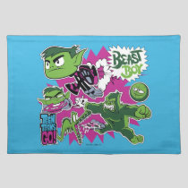 Teen Titans Go! | Beast Boy Shapeshifts Cloth Placemat