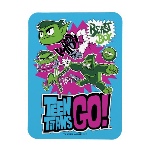 Teen Titans Go  Beast Boy Shapeshifts Magnet